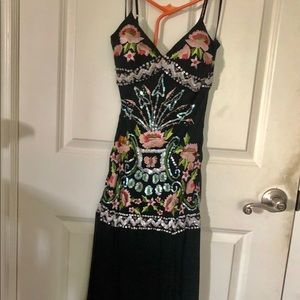 Sue Wong Nocturne 100% Silk Dress